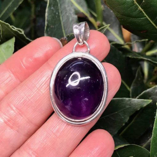 Amethyst Cabochon Pendant 11g - Image 2