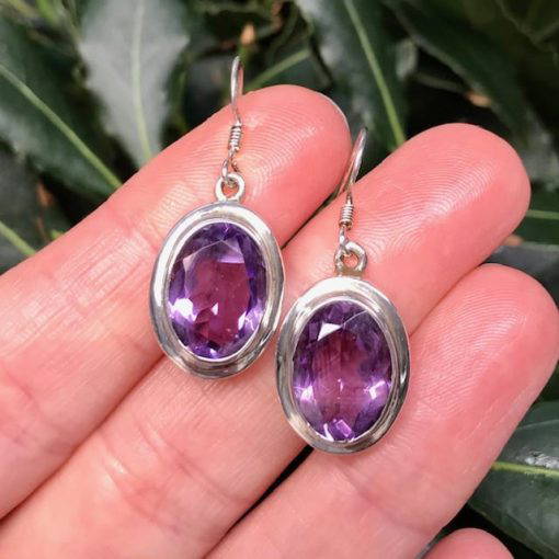 Amethyst Earrings 12g - Image 2