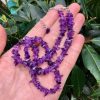 Amethyst Chip Necklace with extender - Image 2