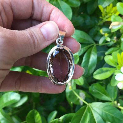 Oval Ametrine Pendant - 26.5 grams
