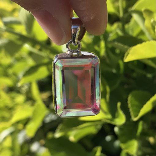Angel Aura Rectangular Pendant - Image 2
