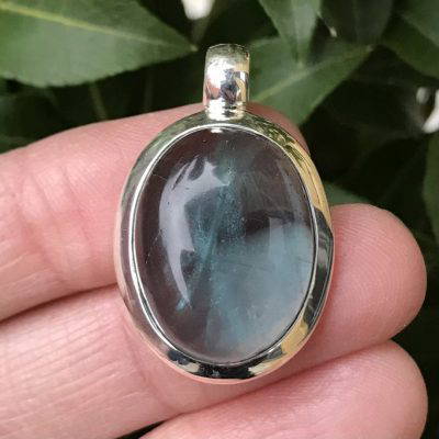 Apatite Oval Pendant