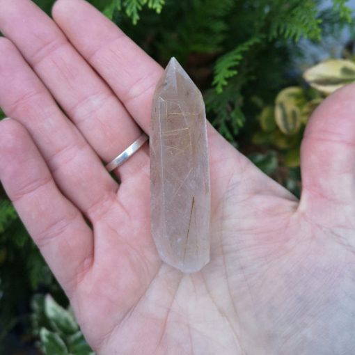 Rutilated Quartz Point - 35.2 grams - Image 2