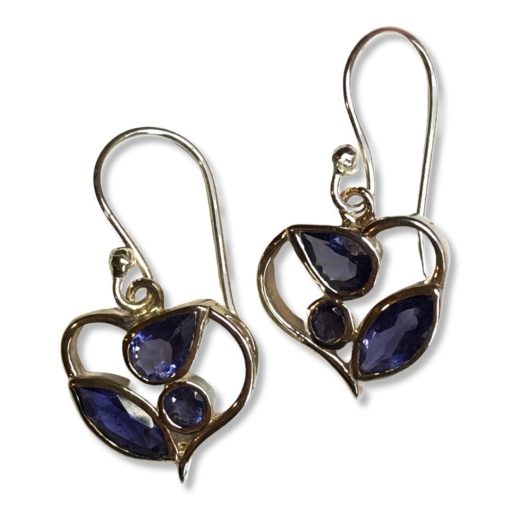 Iolite Earrings 3.6g