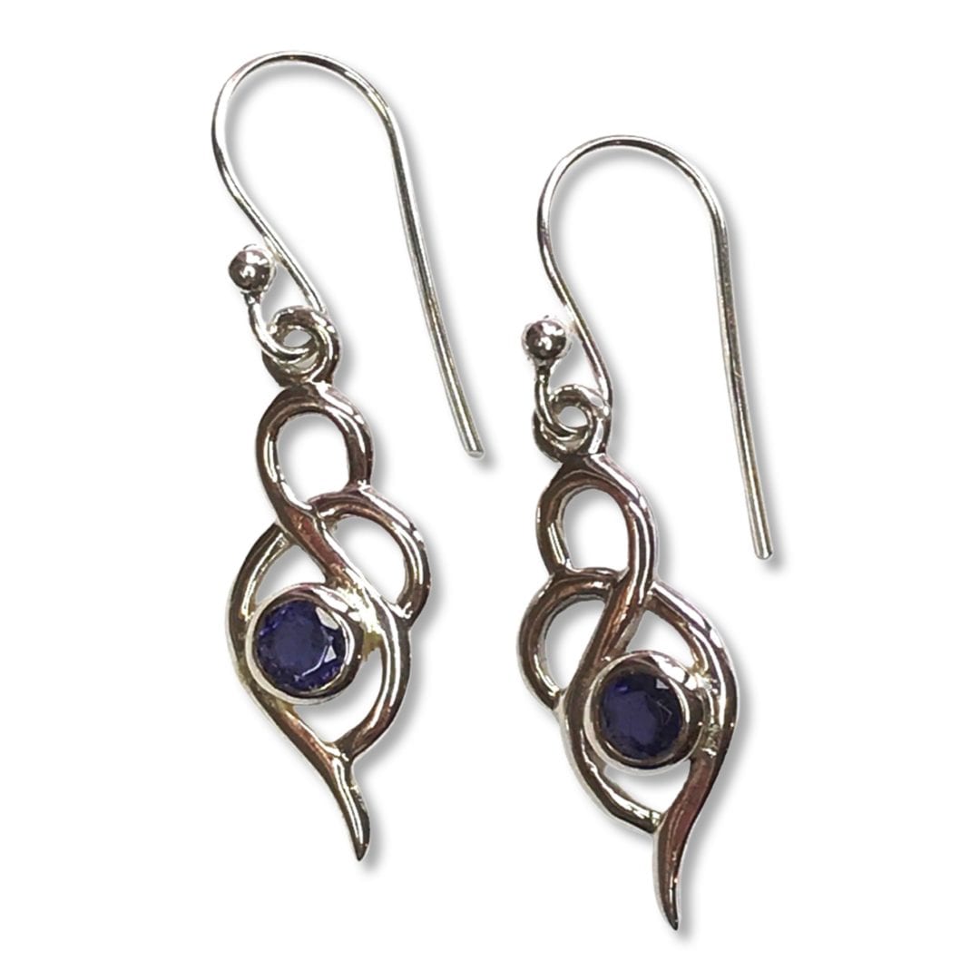Iolite Earrings 2.36g
