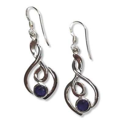 Iolite Earrings 3.85g