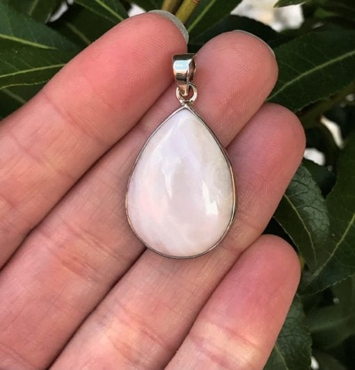 Mango Calcite Pendant 6.2g
