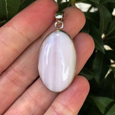 Mango Calcite Pendant 7.6g