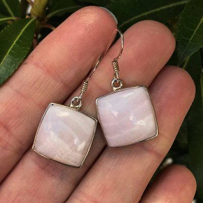 Mango Calcite Earrings 6.8g