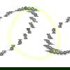 Peridot faceted bracelet
