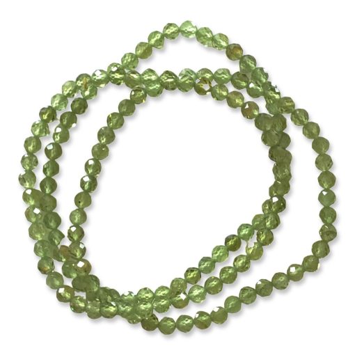 Peridot faceted bracelet - Image 2