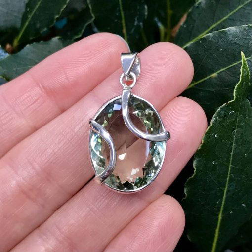 Prasiolite Pendant - 11.5g - Image 2