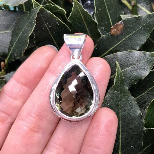 Prasiolite Pendant - 21.3g - Image 4