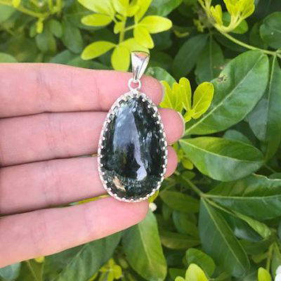 Seraphinite Pendant - 24.5 grams