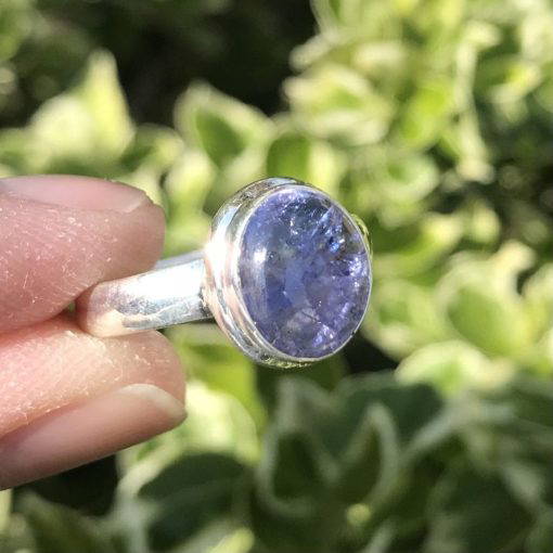 Tanzanite Oval Ring 3.88g Size N - Image 2