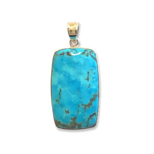 Cornish Turquoise Pendant - 8.2 grams
