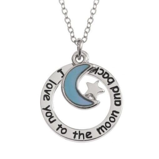 I Love You to the Moon and Back Necklace