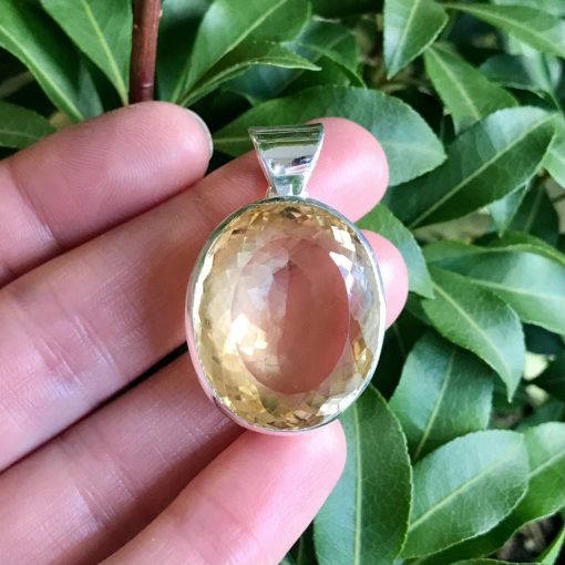 Citrine Faceted Pendant 23.8g - Image 2
