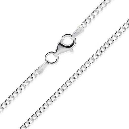 24" Sterling Silver Curb Chain