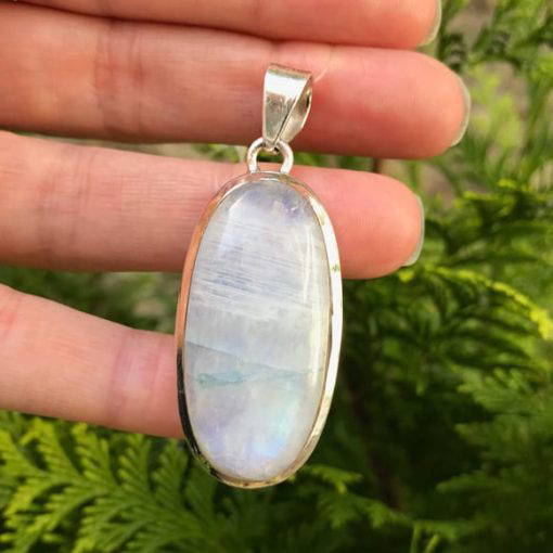 Rainbow Moonstone Pendant - 16.6 grams - Image 2