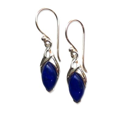 Lapis Lazuli Drop Earrings 3g