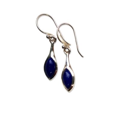 Lapis Lazuli Drop Earrings 2.4g