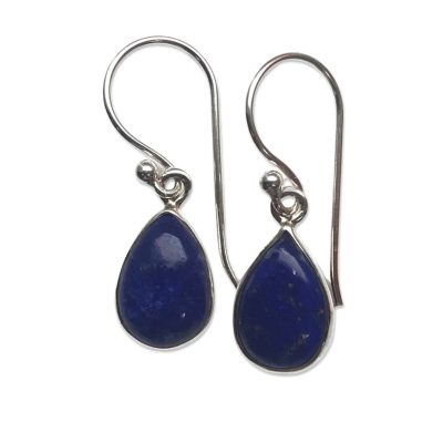 Lapis Lazuli Drop Earrings 2.6g