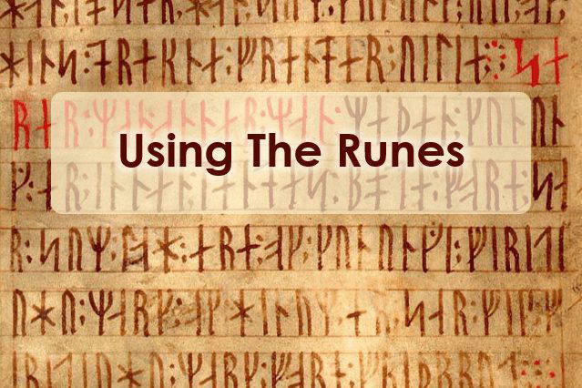 Using The Runes