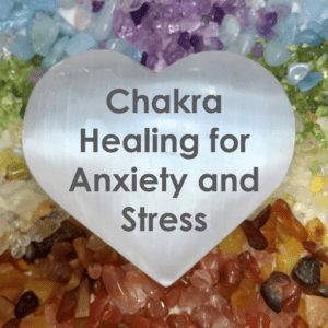 Crystal Chakra healing for anxiety and stress.