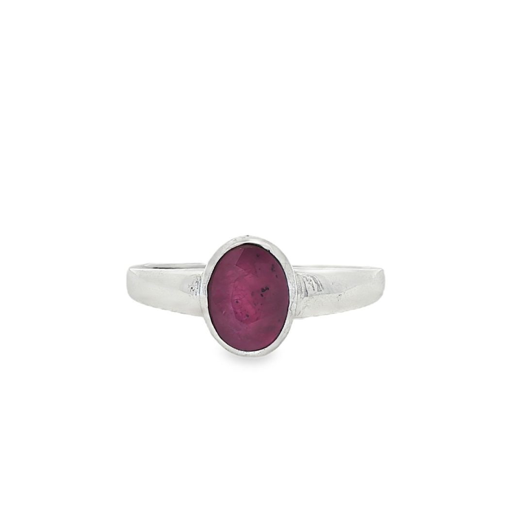 Ruby Oval Ring