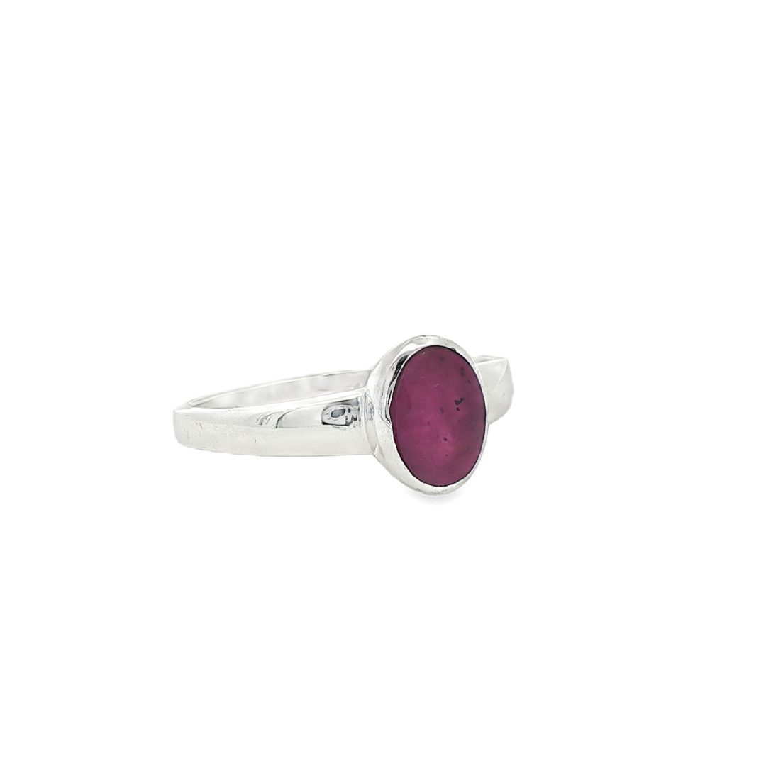 Ruby Oval Ring - Image 2