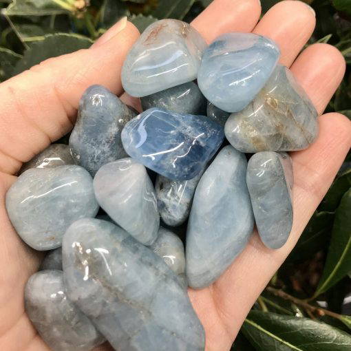 Blue Aquamarine tumbled