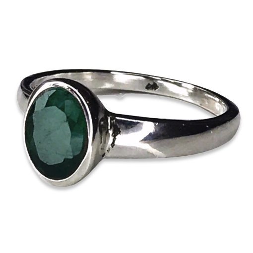 Emerald Oval Ring
