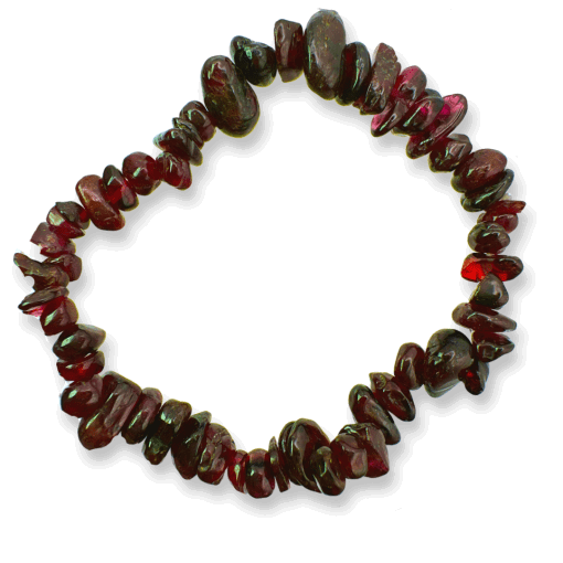 Garnet Chip Bracelet