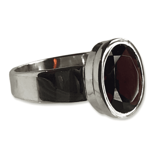 Garnet Oval Ring