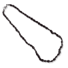 Garnet Smooth Chip Necklace