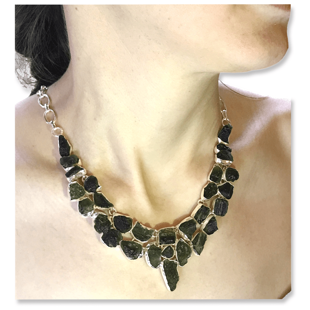 Moldavite Necklace 61g - Image 3