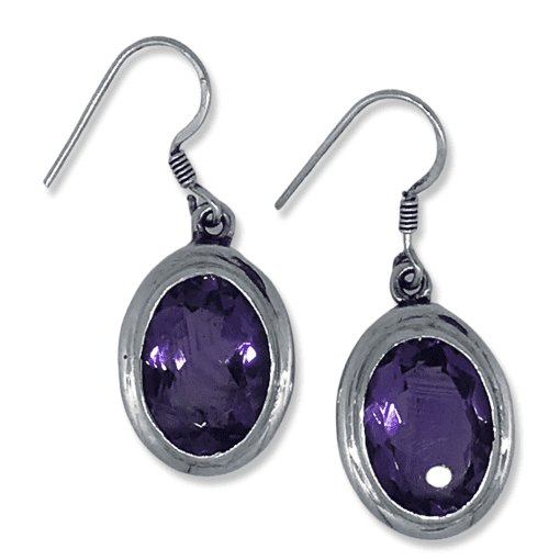 Amethyst Earrings 12g