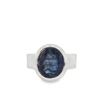 Tanzanite Oval Ring Size R 7g