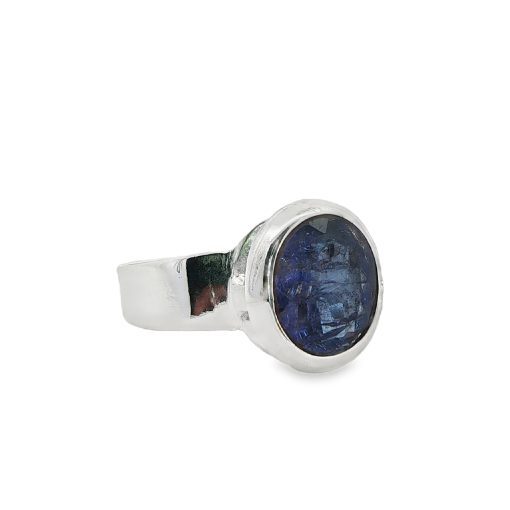 Tanzanite Oval Ring Size R 7g - Image 2