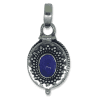 Sterling Silver Tanzanite Secret Message Locket - 6.8 grams