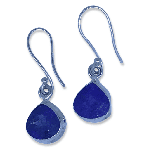 Tanzanite Peardrop Drop Earrings 3.5g
