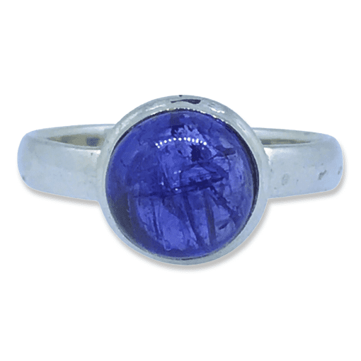 Tanzanite Round Ring 4.17g Size S
