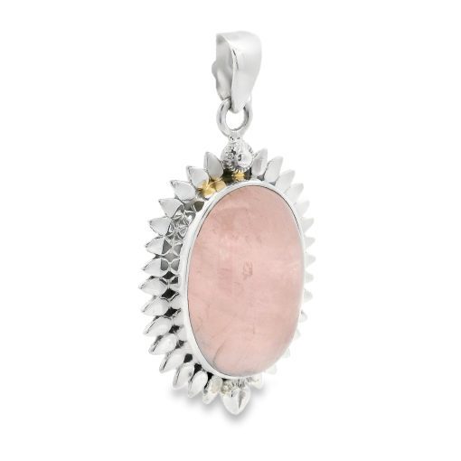 Rose Quartz Pendant 8.8g - Image 2