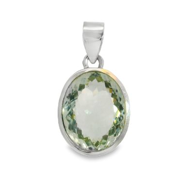 Prasiolite Pendant 12g