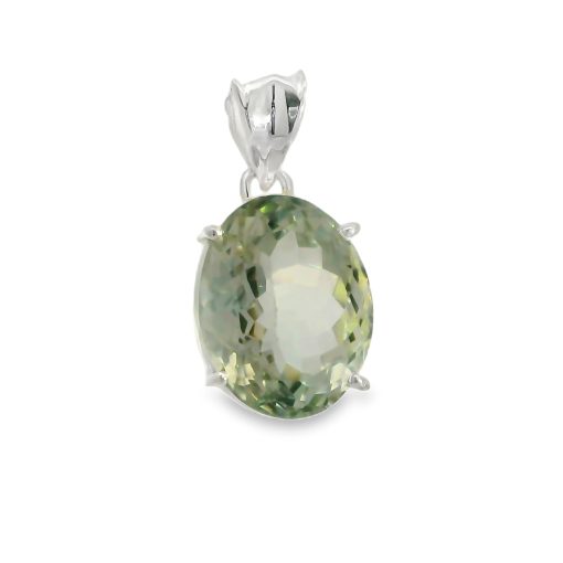 Prasiolite Pendant 8.2g - Image 2