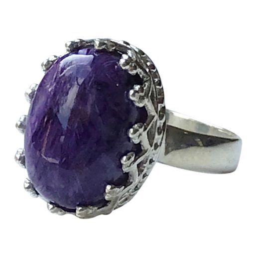 Charoite Ring 4.1g size L - Image 2