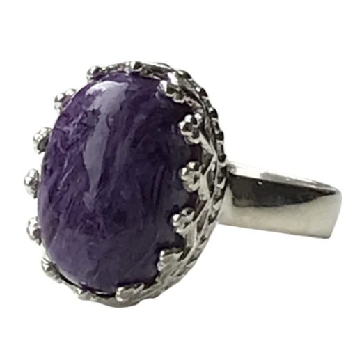 Charoite Ring 4.4g size N - Image 2