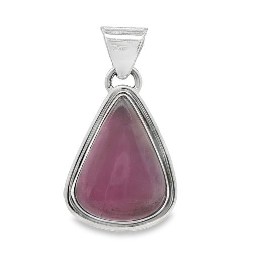 Kunzite Peardrop Pendant 7.6g