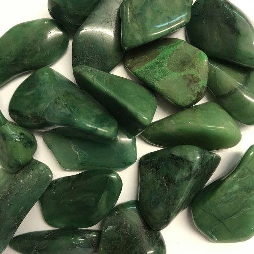 Green Garnet Tumbled